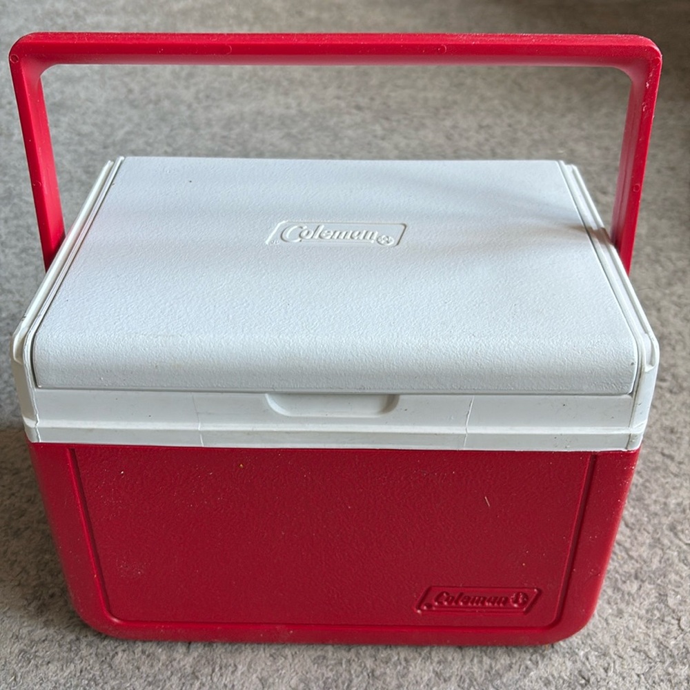 Vintage Coleman 6 Cans Personal Cooler, 1990’s